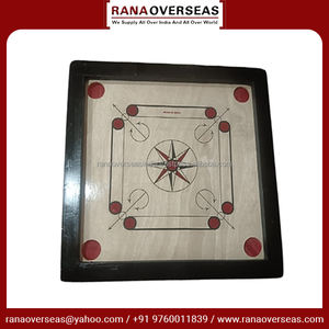 บอร์ด Carrom ไม้ที่ดีกว่าดีไซน์แบบดั้งเดิมสำหรับการจับคู่ครอบครัวและคลับที่มีให้เลือกหลายแบบและขนาด - Product Image 5