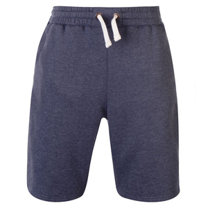 Shorts Bermuda en coton gris foncé pour homme avec cordon de serrage à la taille et poches, style décontracté, 100% coton French Terry. - Product Image 5