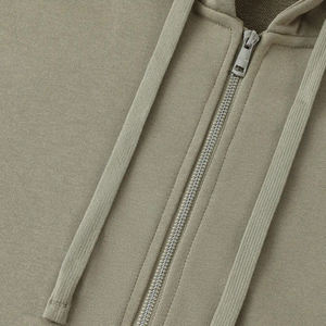 High Quality <b>Zip</b> Hoodie Hot Sale Men Hoodies Latest Style Solid Color Men Customized Fitness Wear <b>Zip</b> Up Hoodie With Custom - Product Image 5