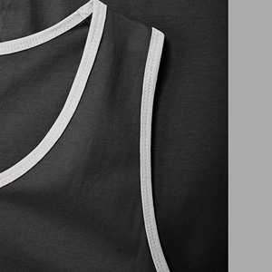 Camiseta sin mangas personalizada para hombre, ropa deportiva de gimnasio, camiseta de secado rápido para correr, chaleco de ejercicio, tela suave, camiseta sin mangas informal estilo urbano - Product Image 2