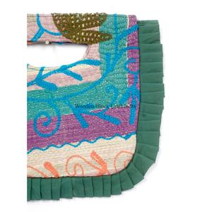 Indian Fashion Bohemian Style Designer Women kantha Clutch Messenger Shoulder Bag Handmade Lightweight Large Travel Daily - Product Image 2