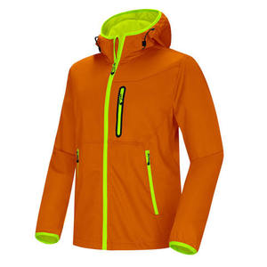 Waterproof Men's Winter Fleece <b>Reversible</b> <b>Jacket</b> Thermal Softshell Windbreaker Hiking Safari Style Lightweight Outerwear - Product Image 2