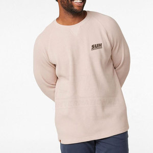 เสื้อเชิ้ตแขนยาวคอกลมผ้าฝ้าย 100% ระบายอากาศได้ดี เป็นมิตรกับสิ่งแวดล้อม ทรงวาฟเฟิล สำหรับผู้ชาย ทันสมัย รับสกรีนโลโก้ ขั้นต่ำในการสั่งซื้อน้อย ทนทาน ผลิตในประเทศปากีสถาน - Product Image 3