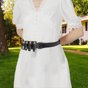 Ceinture ajustable en cuir PU Imra Impex, style alchimie médiévale, pour cosplay, jeux de rôle, festivals, accessoire de costume portable 2026 - Product Image 3