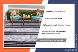 Alfombra de algodón de cocina de puerta de estilo moderno de fabricante indio Durable impreso bordado copetudo precio bajo venta técnicas tejidas - Product Image 6