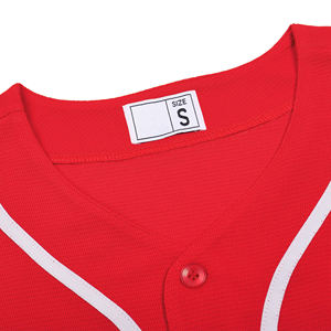 Camiseta de Béisbol para Hombre de Buena Calidad, Totalmente Personalizable, de Venta Caliente, a la Moda, Antiarrugas, de Alta Calidad - Product Image 3