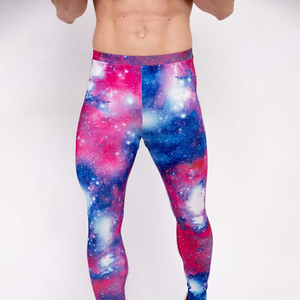 New Stitched <b>Men</b> Fitness <b>Leggings</b> <b>Compression</b> Custom Made Comfortable Anti Wrinkle Breathable Premium Quality Wholesale Rate - Product Image 5