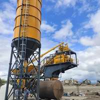 Centrale à béton mobile portable Zeyu YHZS60 60m3/h, installation facile avec système de contrôle PLC automatique pour la construction