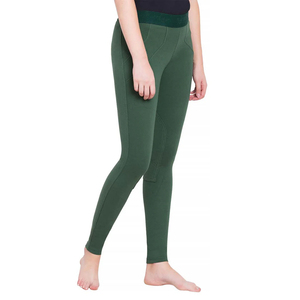 กางเกงขี่ม้าผู้หญิงแบบสั่งทำ เอวยางยืด ระดับกลาง แห้งเร็ว น้ำหนักเบา ระบายอากาศดี รับผลิตแบบ OEM ODM - Product Image 2