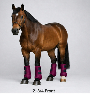 Nouvelles Bottes d'Équitation Tendance en Néoprène, Absorbant les Chocs, Respirantes, Durables, Protection des Jambes de Cheval, Service OEM - Product Image 3