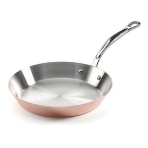 Hammered Copper <b>Frying</b> <b>Pan</b> Professional Grade Stainless Steel Lined Skillet with Ergonomic Handle for Home & Catering - Product Image 6