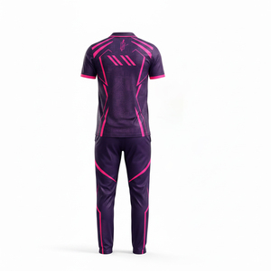 Tenue de cricket personnalisée par sublimation, kit complet en tissu mesh respirant, vêtements de sport d'équipe, tenue de match T20, design de logo personnalisé - Product Image 2