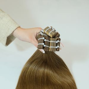 Extension de Cheveux Humains Ruban Personnalisé Cheveux Blonde Double Tirage Prix de Gros Non Synthétique fabriqué au Vietnam - Product Image 4