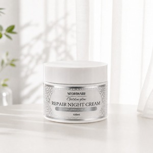 Crème de nuit coréenne anti-rides, soin intensif de la peau, formule hydratante en profondeur, crème raffermissante pour le visage, crème réparatrice de la peau - Product Image 4