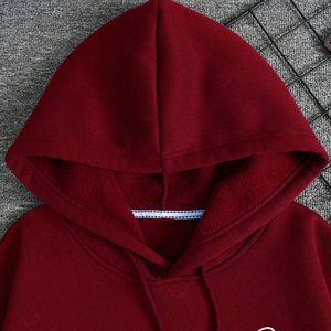 เสื้อฮู้ดสวมหัวสำหรับผู้ชายพิมพ์ลายแบบกำหนดเองระบายอากาศได้ดีมีซิปผ้าคอตตอนโพลีเอสเตอร์ใส่สบายสำหรับฤดูหนาว - Product Image 1