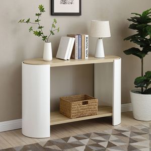 2-Layer <b>Storage</b> Shelves End <b>Table</b> <b>Small</b> Side Nightstand for Bedroom and Living Room Sturdy & Space-Saving Sofa <b>Table</b> - Product Image 1