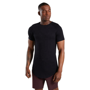 T-shirt pour homme en jersey respirant, taille plus, couleur et design personnalisés, pour la salle de sport et la remise en forme, vente en gros - Product Image 5