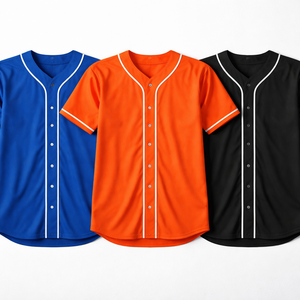 Maillots de baseball personnalisés haut de gamme - Commande en gros - Vente directe d'usine - Product Image 5