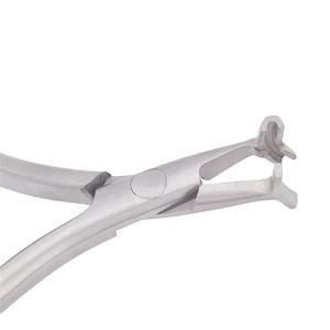 Alicate dental de acero inoxidable de fabricación profesional, altamente recomendado, con cortador y gancho. - Product Image 2