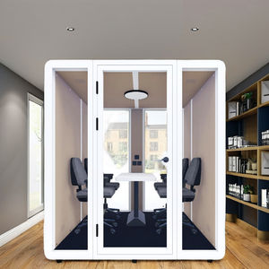 Cabines de bureau intérieures Hipod Quad - Cabines acoustiques pour réunions et appels téléphoniques Design moderne pour atelier et hôtel - Product Image 1