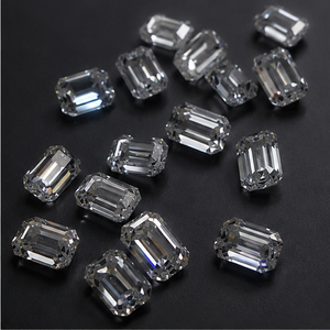 Diamantes de Laboratorio SHRAMAN DIAMOND a Precio de Fábrica al por Mayor, Corte Esmeralda Blanco de 5*3.5MM, VVS-VS, HPHT/CVD, para Joyería - Product Image 3