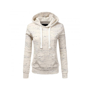 Sweat-shirt à capuche color block pour femme, décontracté, à manches longues, avec poches, en maille, mélange polyester-coton, coupe classique, pour l'automne - Product Image 6
