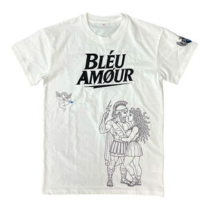 เสื้อยืดสตรีทแวร์โอเวอร์ไซส์ขายส่ง พิมพ์ลายกราฟิกโลโก้ตามสั่ง ผ้าฝ้าย 100% พิมพ์แบบ DTG DTF - Product Image 1