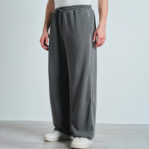 Pantalones Deportivos de Algodón/Felpa de Alta Calidad, Corte Holgado, Servicio OEM/ODM, MOQ Bajo, Tela Suave y Transpirable, Ropa Deportiva Urbana - Product Image 1