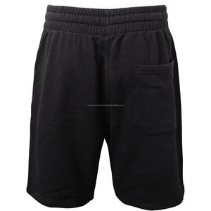 Pantalones cortos casuales 100% algodón con corte relajado y cintura con cordón para hombre - Product Image 4