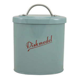 Home and Kitchen Storage <b>Box</b>, <b>Small</b> Iron Storage Canister for Home and Kitchen GD1907 Detergent Storage Container with Lid - Product Image 2