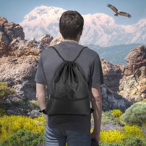 Bolsa Deportiva Impermeable de Nailon con Cordón para Hombres y Mujeres, para Fútbol, Baloncesto, Fitness al Aire Libre, con Asa de Hombro - Product Image 5