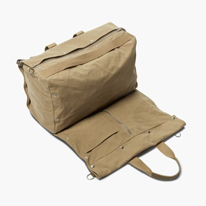 Bolsa de Lona Unisex de 40-55L con Cierre de Cremallera, Correa Ajustable, Asa Suave y Resistente, Color Sólido, para Viaje - Product Image 3