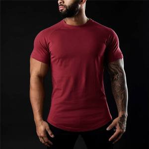 T-shirt pour homme en spandex, coupe ajustée, mode, décontracté, professionnel, logo personnalisé, séchage rapide, prix bas, haute qualité - Product Image 6