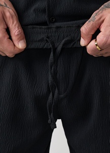 Shorts en coton éponge mi-cuisse pour hommes, shorts de sport décontractés, pantalons de jogging à taille élastique, shorts hip-hop pour hommes - Product Image 5