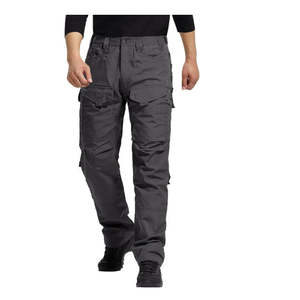 Casual Multi Pocket Work <b>Jogger</b> Mid <b>Men's</b> Tactical <b>Cargo</b> Pants Waterproof Breathable Anti Static Elastic waist Eco Friendly pant - Product Image 5