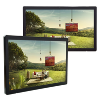 Affichage publicitaire à écran tactile, signalisation numérique de petite taille et écran LCD tactile capacitif de 43 pouces et 21,5 pouces