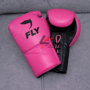 ถุงมือชกมวยรุ่นใหม่ขายดีที่สุด แบบสั่งทำพิเศษ พรีเมียม  แบบผูกเชือก สำหรับการแข่งขันและการฝึกซ้อม คุณภาพสูงสุด หนังแท้ - Product Image 3