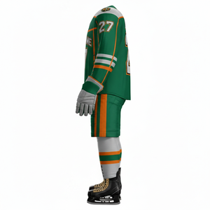 ชุดยูนิฟอร์มฮอกกี้น้ำแข็งแบบขายส่ง OEM |   เสื้อฮอกกี้ตาข่ายระบายอากาศพร้อมโลโก้แบบกำหนดเอง |   ชุดทีมเปล่า - Product Image 5