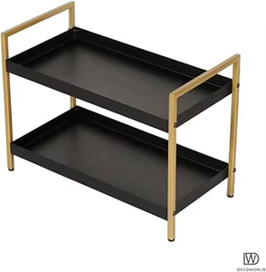 Unicorn Handicrafts Wood and Metal Home Organizer for Kitchen <b>Office</b> <b>Desk</b> Bathroom Countertop Storage Daily Supplies - Product Image 5