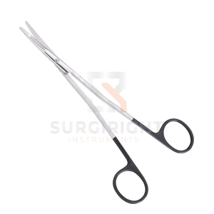 กรรไกรผ่าตัดจมูกและหลังแบบใช้มือ ด้ามจับสีดำ ยี่ห้อ Blush Surgical ผลิตจากเหล็กเยอรมัน ใช้ซ้ำได้ สำหรับศัลยกรรมกระดูกและข้อ - Product Image 1