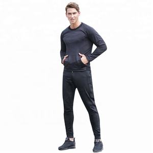 ชุดเซ็ตแทรคสูทแบบมีฮู้ดซิปสั่งทำพิเศษ ผ้าหนา 2 ชิ้น ทรงโอเวอร์ไซส์ สำหรับผู้ชายและผู้หญิง - Product Image 6