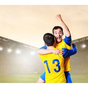 Venta al por mayor de camisetas de fútbol de Pakistán de alta calidad, fabricadas con tecnología de transferencia térmica, conjuntos deportivos para hombre, camisetas de fútbol. - Product Image 4