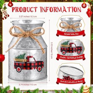 Centro de Mesa Navideño Vibrante Personalizable con Bayas Rojas, Hojas Verdes y Decoraciones Festivas - Product Image 5