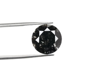 OM GEMS Diamante Cultivado en Laboratorio de 4.50 Ct, Corte Brillante Redondo, HPHT/CVD, Color Fantasía PK1/PK2, Certificado IDI - Product Image 1