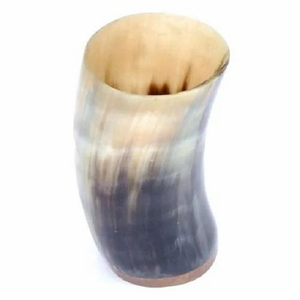 Taza de Cuerno Natural Hecha a Mano, Taza para Beber de Cuerno de Búfalo con Acabado Rústico, Taza de Cerveza para Bar en Casa y Uso al Aire Libre - Product Image 5