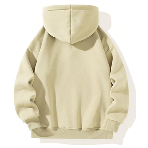 Sweat-shirts à capuche avec fermeture éclair quart de tour personnalisés en coton, vente en gros, OEM ODM - Product Image 3