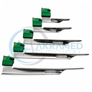 Set de Laringoscopio de Fibra Óptica McCoy, Mango Mediano, 3 Hojas, Certificado CE, Kit de Instrumentos Reutilizables para Intubación de Vías Respiratorias - Product Image 5