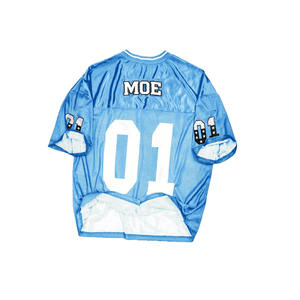 Jersey de Fútbol Americano Personalizable de Malla de Poliéster Ligero, Uniforme de Equipo Personalizado, Cuello en V, Transpirable, Proveedor OEM al por Mayor - Product Image 4