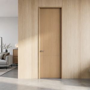 Puerta Interior de Madera Compuesta Minimalista Impermeable CAESAR, Diseño Simple para Dormitorio, Fácil Instalación, Venta Caliente OEM ODM - Product Image 3