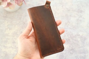 New Genuine Leather Classic Handmade <b>Glasses</b> Cover Luxury Eyewear <b>Case</b> Full Grain Leather Sunglasses Pouch LGC-0167 - Product Image 3